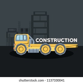 Construction trucks design