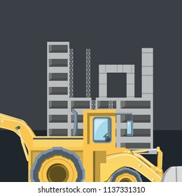 Construction trucks design