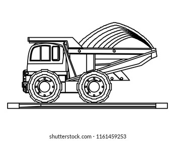 construction trucks design