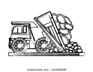 construction trucks design