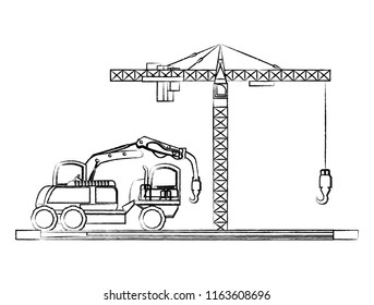 construction trucks design