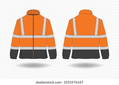 construction tshirt front and back mockup design template of print