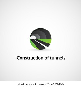 Construction of tunnels.