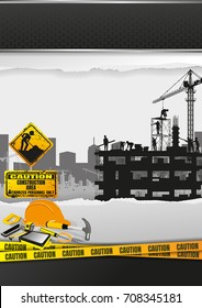 construction vector background