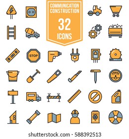 12,212 Contractor icon set Images, Stock Photos & Vectors | Shutterstock