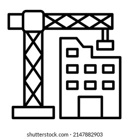 Construction vector icon. Can be used for printing, mobile and web applications.