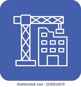Construction vector icon. Can be used for printing, mobile and web applications.