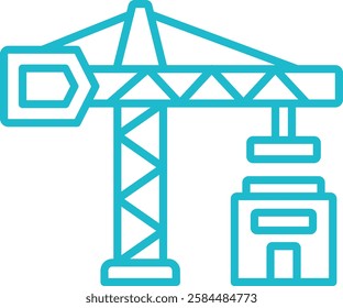 Construction vector icon. Can be used for printing, mobile and web applications.