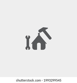 Construction vector icon illustration sign