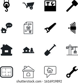 construction vector icon set such as: tower, document, view, allen, plan, screw, vintage, shovel, sale, iron, development, mallet, organic, set, hex, paper, carry, profession, empty, technical, fix