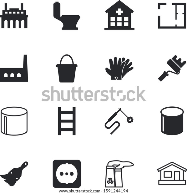 construction vector icon set such as: cross,\
residential, bowl, success, silhouette, innovation, view, toilet,\
pattern, volt, welding, shiny, urgent, long, nuclear, health,\
soccer, single,\
painting