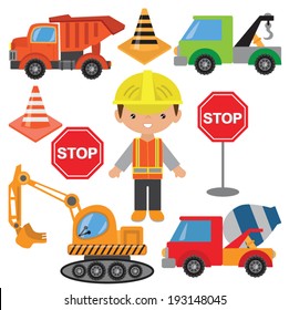 Construction vector illustration