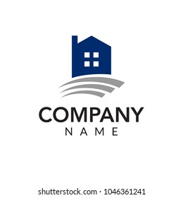 Construction vector logo icon illustration
