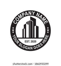 Construction Vector , Real Estate Logo