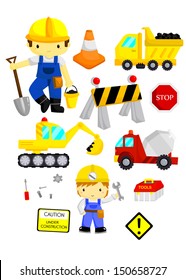 Construction Vector Set