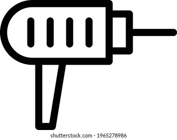 construction vector thin line  icon