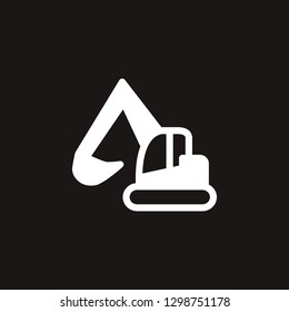 construction vehicle icon. construction vehicle vector design. sign design