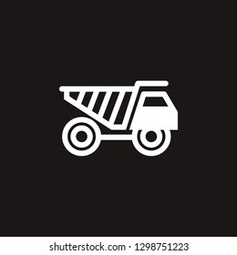 construction vehicle icon. construction vehicle vector design. sign design
