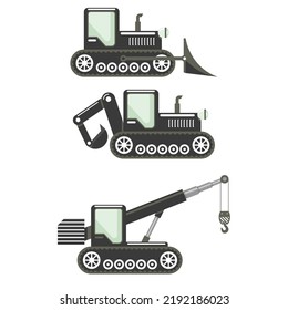 Construction Vektor With Grey Scale