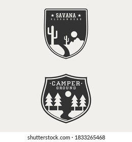 
Construction Vintage Logo Stock Vector