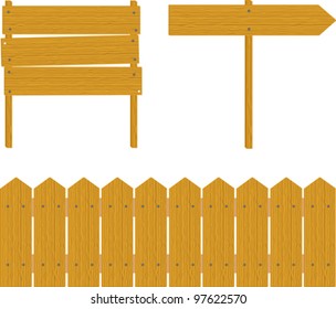 construction of wooden planks with nails
