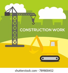 Construction Work Illustration