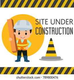 Construction Work Illustration