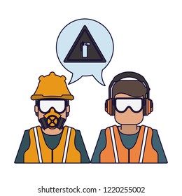 Construction worker avatar