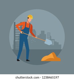 Construction worker avatar