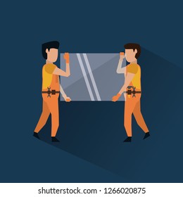 Construction worker avatar
