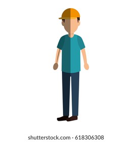 construction worker avatar character