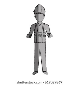 construction worker avatar character