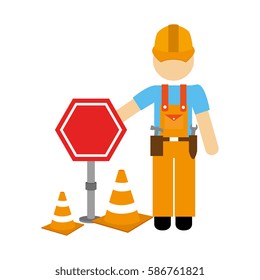 construction worker avatar icon