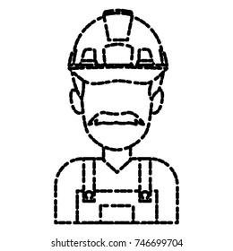 Construction worker cartoon