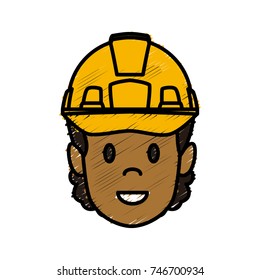 Construction worker cartoon