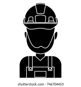 Construction worker cartoon