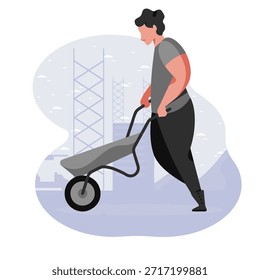 Bauarbeiter, Auftragnehmer, Illustrator, Grafiker