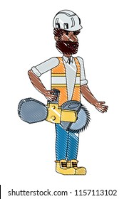construction worker design