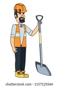 construction worker design