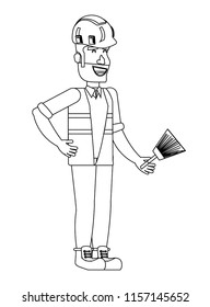 construction worker design