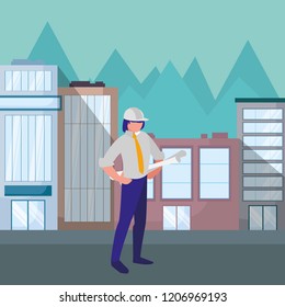construction worker design