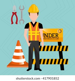 construction worker design 