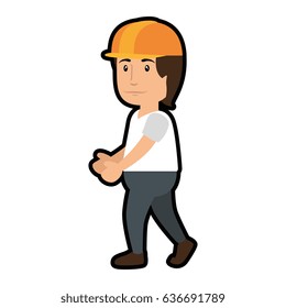 construction worker icon 