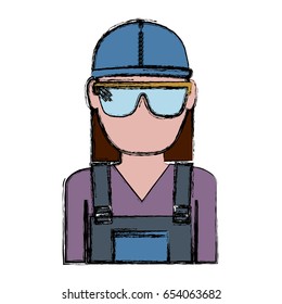 construction worker icon