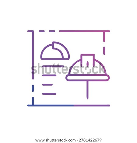 Construction Worker Icon, Builder Tools Icon, Construction Helmet Icon, Crane Hook 