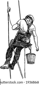 construction worker at work