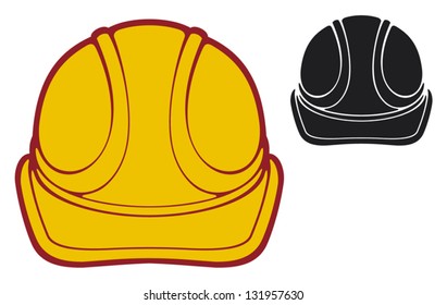 construction workers hard hat (protective helmet)