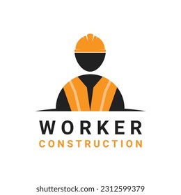 Construction Workers Logo Design Template