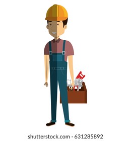 construction workman avatar character