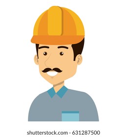construction workman avatar character